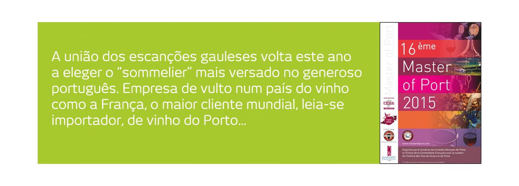 França elege “master of Port”