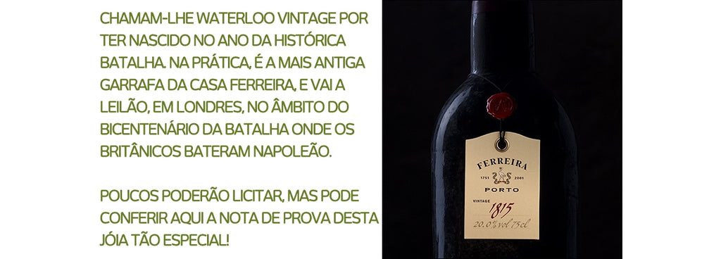 Porto de 1815 vai à praça