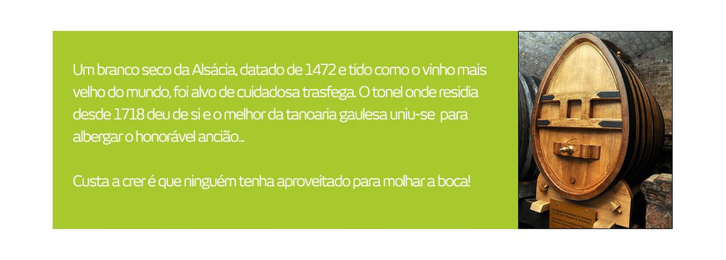 A nova casa do vinho mais velho do mundo