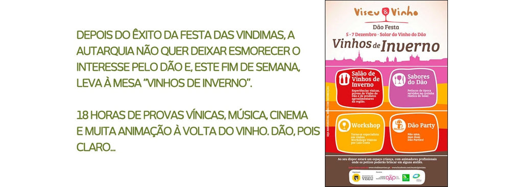 Vinhos de inverno em Viseu