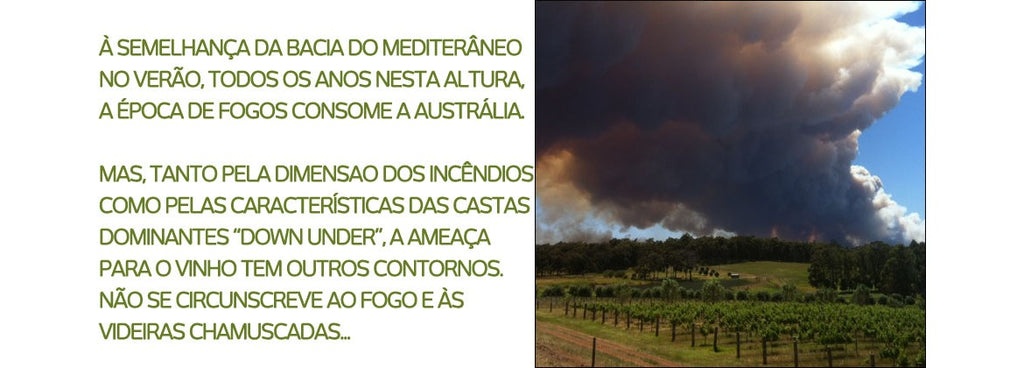 Austrália: não há fogo sem fumo…