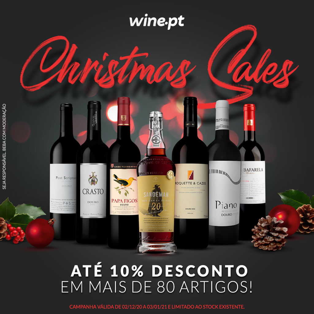 Sete vinhos para a sua Ceia de Natal em 2020.